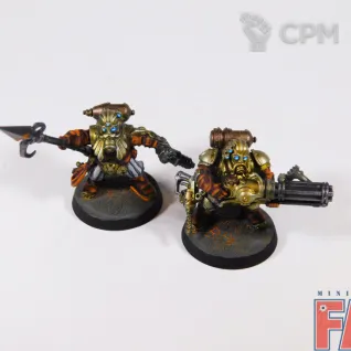 Описание картинки Age of Sigmar Arkanaut Company x10 (Pro-Painted) от MiniaturesFAN по цене 11 000руб | Свободный Рынок Миниатюр - СРМ