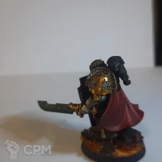 Описание картинки Deathwatch Watch Captain от VanDerVelz по цене 2 000руб | Свободный Рынок Миниатюр - СРМ