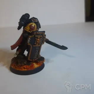 Описание картинки Deathwatch Watch Captain от VanDerVelz по цене 2 000руб | Свободный Рынок Миниатюр - СРМ