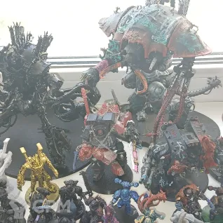 Описание картинки Chaos Space Marines army от Cron maT по цене 17 000руб | Свободный Рынок Миниатюр - СРМ