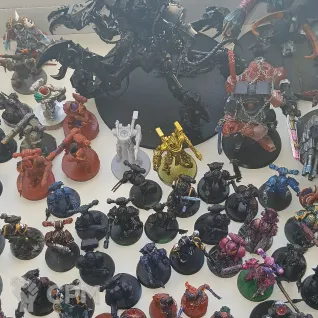 Описание картинки Chaos Space Marines army от Cron maT по цене 17 000руб | Свободный Рынок Миниатюр - СРМ