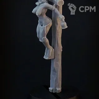 Описание картинки female heretic от Brother Vinni по цене 820руб | Свободный Рынок Миниатюр - СРМ