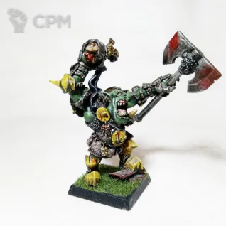 Описание картинки Warhammer FB AoS Grimgor Ironhide (Pro-Painted) от MiniaturesFAN по цене 6 600руб | Свободный Рынок Миниатюр - СРМ