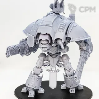 Описание картинки Imperial Knight Questoris/Defender (ВСЕ ОПЦИИ, 3d alt) от HouseSaidon по цене 5 500руб | Свободный Рынок Миниатюр - СРМ