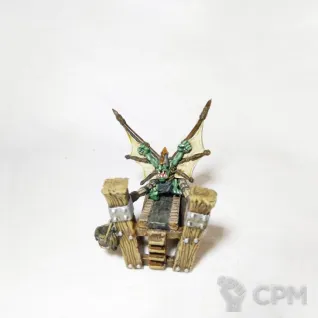Описание картинки FB AoS Orcs &amp; Goblins Doom Diver Catapult от MiniaturesFAN по цене 8 250руб | Свободный Рынок Миниатюр - СРМ
