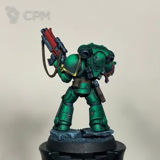 Описание картинки Dark angels sergeant от Alexey_R по цене 4 000руб | Свободный Рынок Миниатюр - СРМ