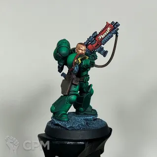 Описание картинки Dark angels sergeant от Alexey_R по цене 4 000руб | Свободный Рынок Миниатюр - СРМ