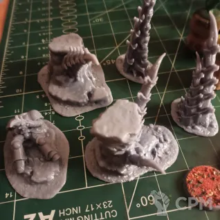 Описание картинки Tyranids Terrain от Leshiy по цене 3 000руб | Свободный Рынок Миниатюр - СРМ