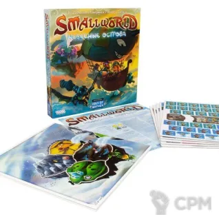 Описание картинки Small World : Небесные острова от MiniaturesFAN по цене 3 289руб | Свободный Рынок Миниатюр - СРМ