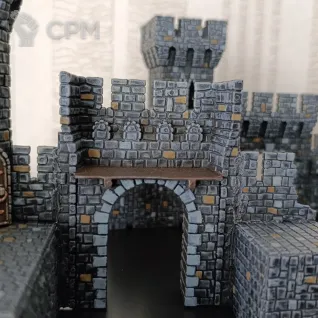 Описание картинки Замок от Nazgul of Mordovia по цене 6 000руб | Свободный Рынок Миниатюр - СРМ