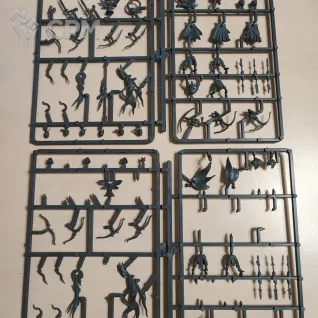 Описание картинки Warhammer Fantasy Battles Wood Elf Battalion от Konstan по цене 16 500руб | Свободный Рынок Миниатюр - СРМ