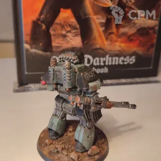 Описание картинки Contemptor Dreadnought от A.Kostikov по цене 4 700руб | Свободный Рынок Миниатюр - СРМ