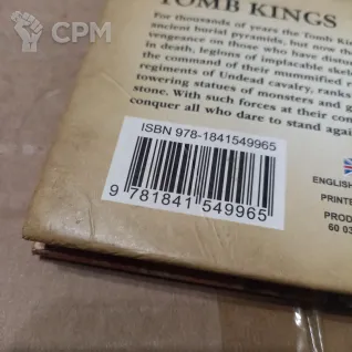 Описание картинки Tomb Kings Hardcover (армибук тумбов, твердая обложка) от Red Ember по цене 4 500руб | Свободный Рынок Миниатюр - СРМ