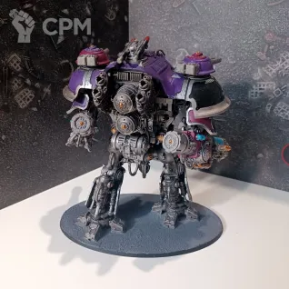 Описание картинки Imperial Chaos Knight Castellan от OMG_SL по цене 11 990руб | Свободный Рынок Миниатюр - СРМ