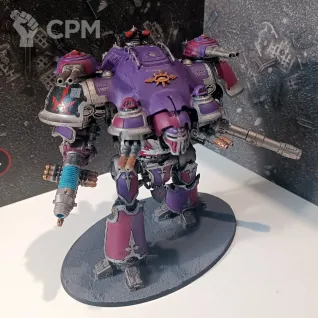 Описание картинки Imperial Chaos Knight Castellan от OMG_SL по цене 11 990руб | Свободный Рынок Миниатюр - СРМ