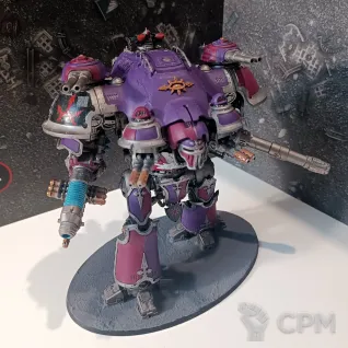 Описание картинки Imperial Chaos Knight Castellan от OMG_SL по цене 11 500руб | Свободный Рынок Миниатюр - СРМ