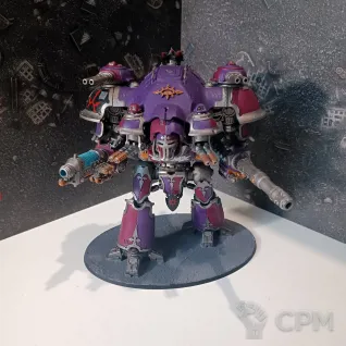 Описание картинки Imperial Chaos Knight Castellan от OMG_SL по цене 11 990руб | Свободный Рынок Миниатюр - СРМ