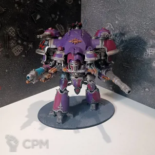 Описание картинки Imperial Chaos Knight Castellan от OMG_SL по цене 11 500руб | Свободный Рынок Миниатюр - СРМ