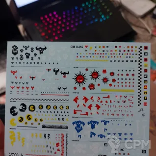 Описание картинки Декали от Alcoholized corpse по цене 350руб | Свободный Рынок Миниатюр - СРМ