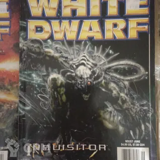 Описание картинки Выпуски Белого Гнома (US White Dwarf) за 2001-02 и 2007 годы от Red Ember по цене 1 500руб | Свободный Рынок Миниатюр - СРМ