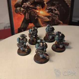 Описание картинки Sons of Horus MK-VI volkite culverin от A.Kostikov по цене 1 000руб | Свободный Рынок Миниатюр - СРМ