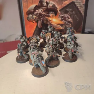 Описание картинки Sons of Horus MK-VI Tactical squad от A.Kostikov по цене 3 000руб | Свободный Рынок Миниатюр - СРМ