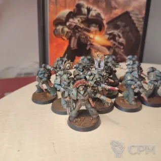 Описание картинки Sons of Horus MK-VI Tactical squad от A.Kostikov по цене 3 000руб | Свободный Рынок Миниатюр - СРМ
