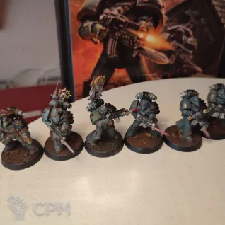 Описание картинки Sons of Horus MK-VI Tactical squad от A.Kostikov по цене 3 000руб | Свободный Рынок Миниатюр - СРМ