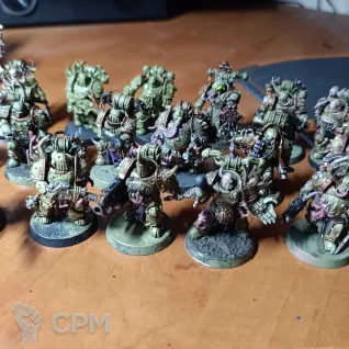 Описание картинки Death Guard Army от barbado по цене 40 000руб | Свободный Рынок Миниатюр - СРМ