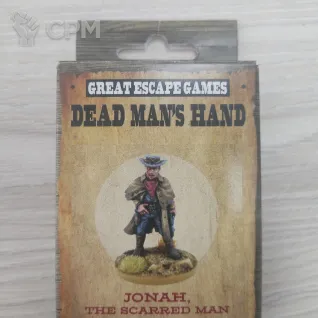 Описание картинки Dead Man's Hand Jonah, The Scarred Man от  по цене 350руб | Свободный Рынок Миниатюр - СРМ