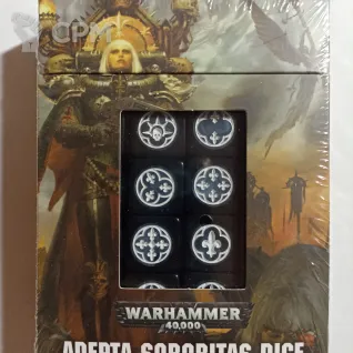 Описание картинки Adepta Sororitas Dice / Кубы Сестер от Red Ember по цене 15 000руб | Свободный Рынок Миниатюр - СРМ
