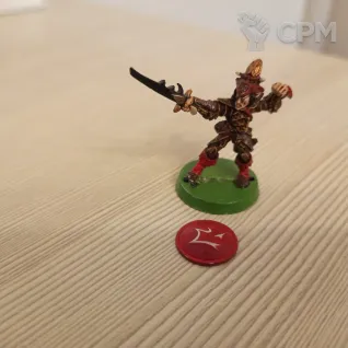 Описание картинки Dark Elf Hero Champion от Ar4i по цене 2 000руб | Свободный Рынок Миниатюр - СРМ