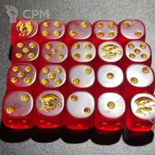 Описание картинки Dice Set от ССП по цене 3 100руб | Свободный Рынок Миниатюр - СРМ