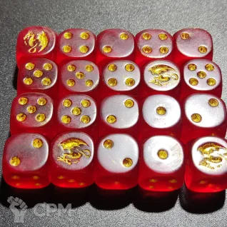 Описание картинки Dice Set от ССП по цене 3 900руб | Свободный Рынок Миниатюр - СРМ