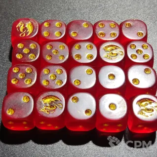 Описание картинки Dice Set от ССП по цене 3 900руб | Свободный Рынок Миниатюр - СРМ