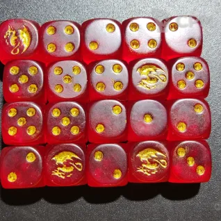 Описание картинки Dice Set от ССП по цене 3 900руб | Свободный Рынок Миниатюр - СРМ