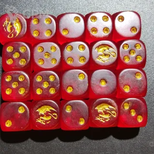Описание картинки Dice Set от ССП по цене 3 900руб | Свободный Рынок Миниатюр - СРМ