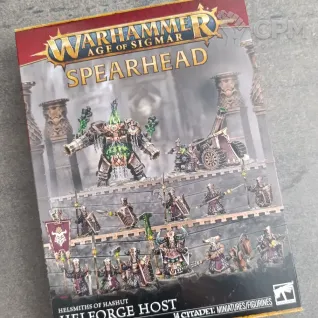 Описание картинки Spearhead: Helsmiths of Hashut – Helforge Host от Nazgul of Mordovia по цене 11 498руб | Свободный Рынок Миниатюр - СРМ