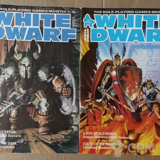 Описание картинки White Dwarf (UK), старые номера Белого Гнома от Red Ember по цене 3 000руб | Свободный Рынок Миниатюр - СРМ