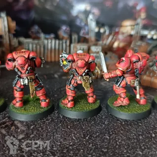 Описание картинки Primaris Reivers (Blood Angels) от Nazgul of Mordovia по цене 4 000руб | Свободный Рынок Миниатюр - СРМ