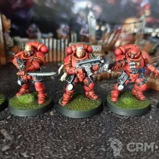 Описание картинки Primaris Reivers (Blood Angels) от Nazgul of Mordovia по цене 4 000руб | Свободный Рынок Миниатюр - СРМ