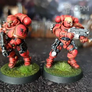 Описание картинки Primaris Reivers (Blood Angels) от Nazgul of Mordovia по цене 4 000руб | Свободный Рынок Миниатюр - СРМ