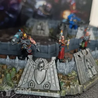 Описание картинки Wall of Martyrs: Imperial Defence Line от Nazgul of Mordovia по цене 8 000руб | Свободный Рынок Миниатюр - СРМ