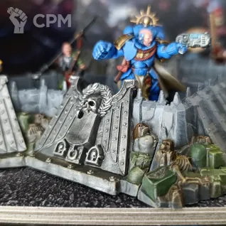 Описание картинки Wall of Martyrs: Imperial Defence Line от Nazgul of Mordovia по цене 8 000руб | Свободный Рынок Миниатюр - СРМ