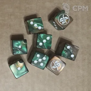Описание картинки Fangorn Dice Set / Кубы Фангорн от Red Ember по цене 4 500руб | Свободный Рынок Миниатюр - СРМ