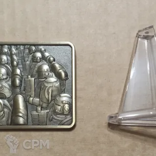 Описание картинки Warhammer Armies on Parade Double Side Metal Reward Plate от Red Ember по цене 2 750руб | Свободный Рынок Миниатюр - СРМ
