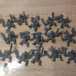 Описание картинки 18 Black Reach Ork Boyz от Captain_Black по цене 3 000руб | Свободный Рынок Миниатюр - СРМ