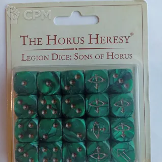 Описание картинки Legion Dice: Sons of Horus от Red Ember по цене 8 000руб | Свободный Рынок Миниатюр - СРМ