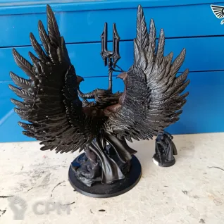 Описание картинки Magnus the Red от zapadlo1395 по цене 1 500руб | Свободный Рынок Миниатюр - СРМ