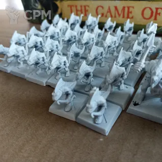 Описание картинки Ящеры и скинки / Saurus Warriors, Skink Archers от Red Ember по цене 7 500руб | Свободный Рынок Миниатюр - СРМ